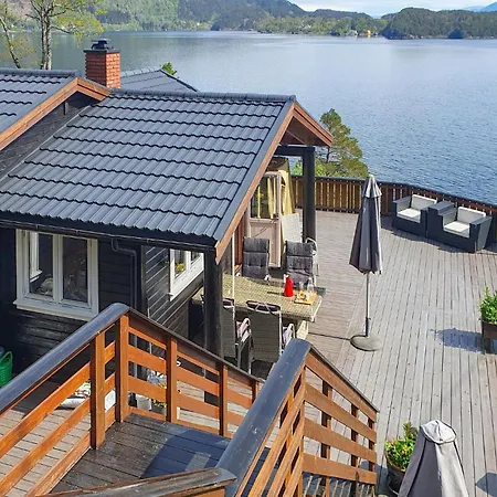 Front In Omastrand Ferienhaus Gjuvsland